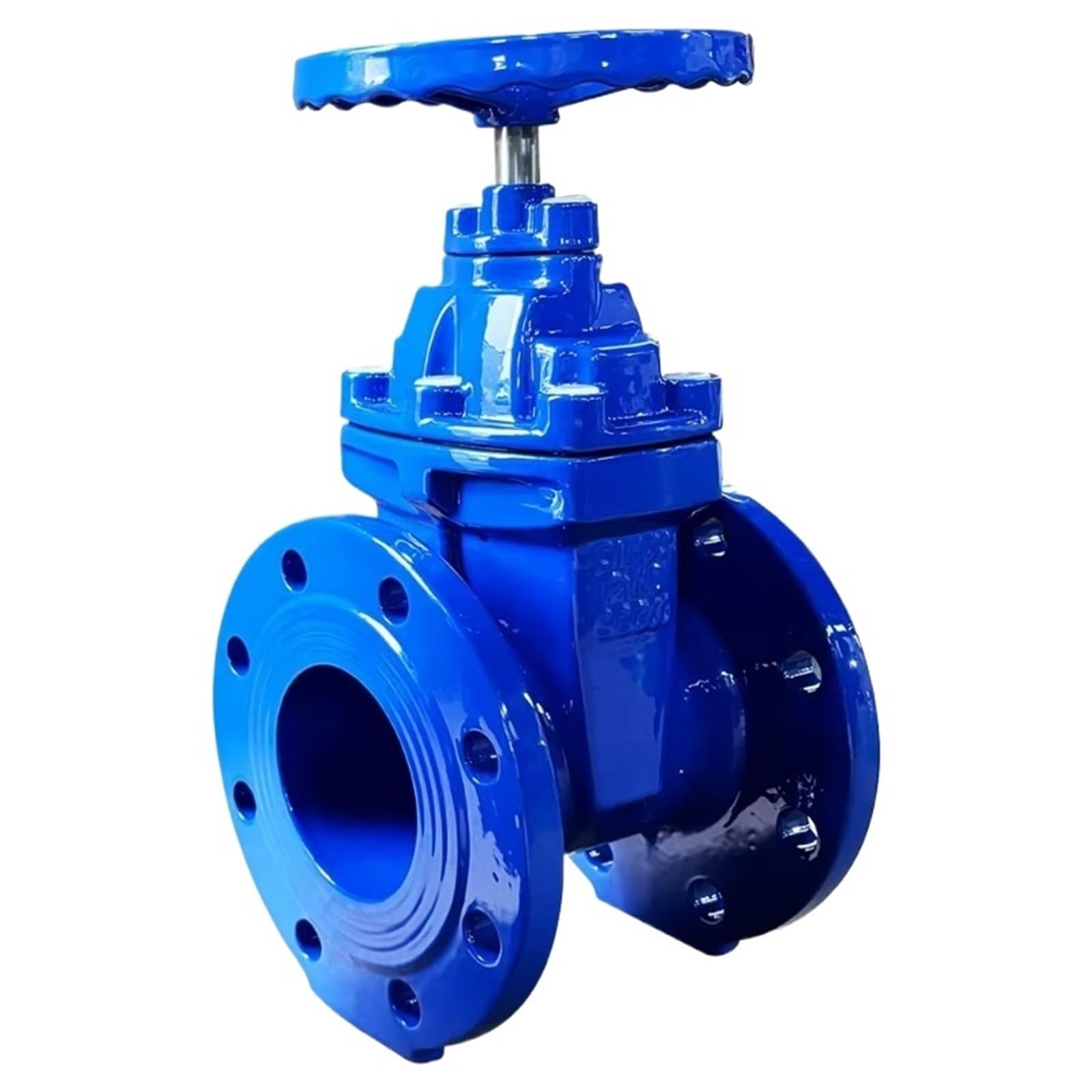 Qvctadpc Casting Dn50-Dn1200 Pn16 Bs Din Standard Resilient Seat F4 Gate Valve For Water Manual Di Ductile Iron Osy And Nrs Type Qt450