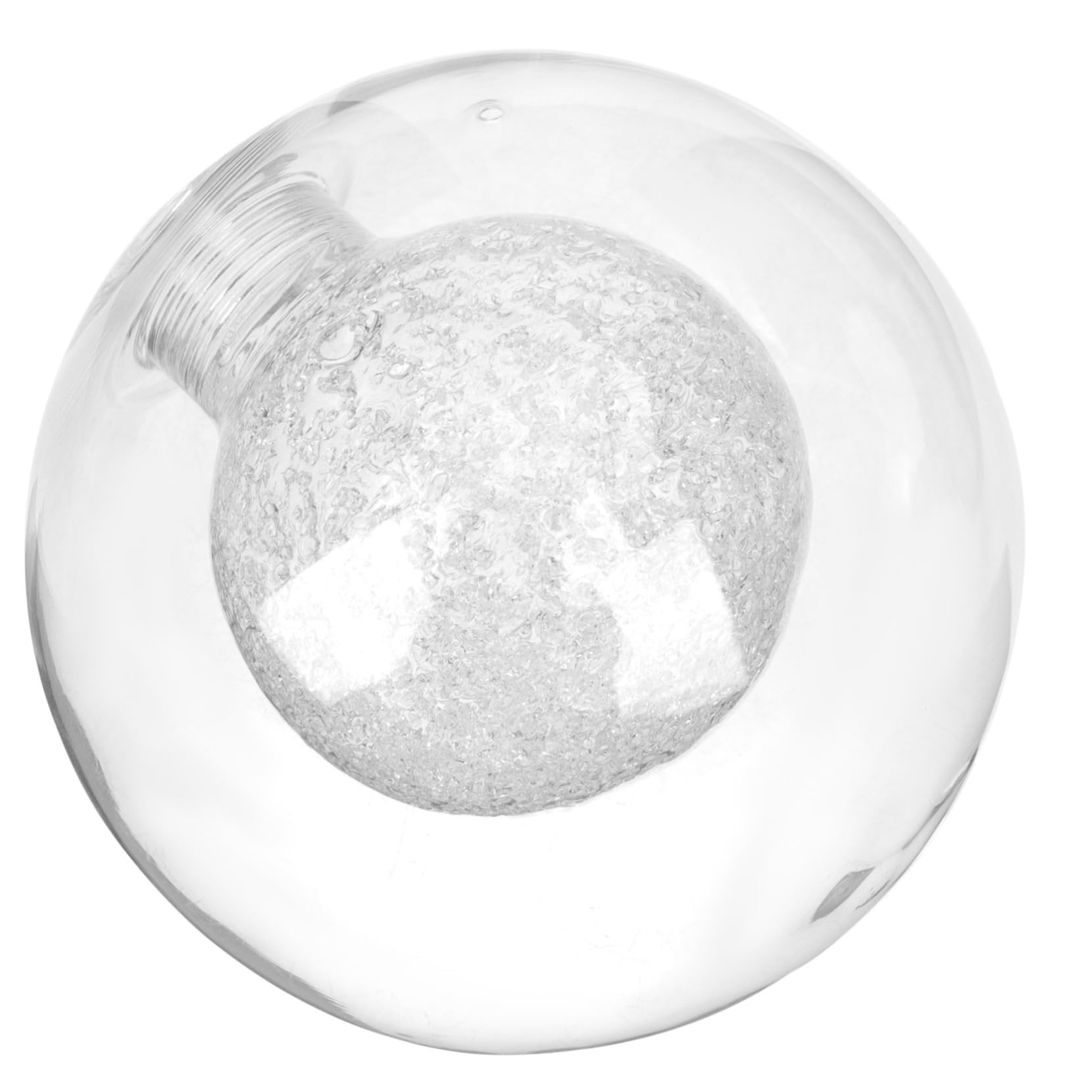 OSALADI 2pcs Glass Lamp Shade Globe Light Cover For Base Stylish Replacement Accessory For Pendant Lights Creates Warm Atmosphere Premium Glass Material Home Decor, 10cm