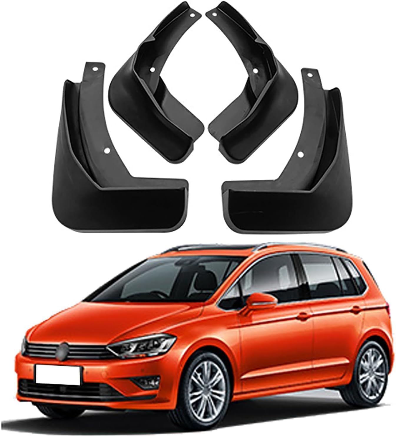 NYSLDSCO Mud Flaps for Volkswagen Golf Sportsvan 2016-2018