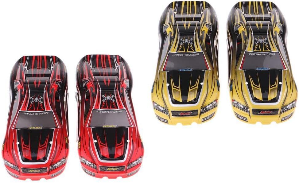 kowaku 1:12 RC Vehicles Model Body Shell for Xinlehong 9116 - Car Upgrade Repairing Accessories Part, Red