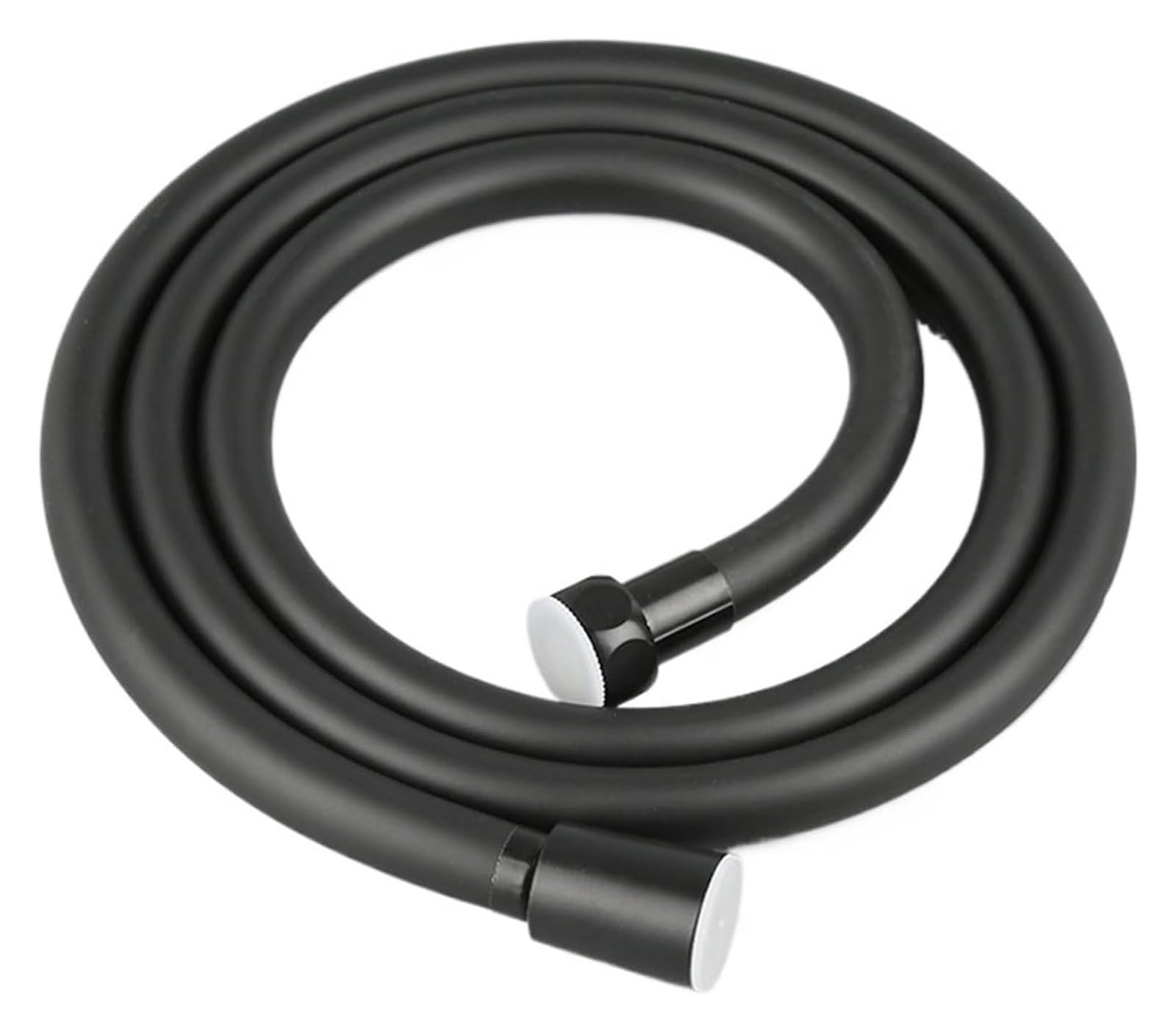 Universal-Brauseschlauch, 1,27 cm, PVC, 150–300 cm, mehrfarbig (schwarz, 300 cm), auslaufsicher, ideal für Zuhause und Badezimmer, flexibler Duschschlauch