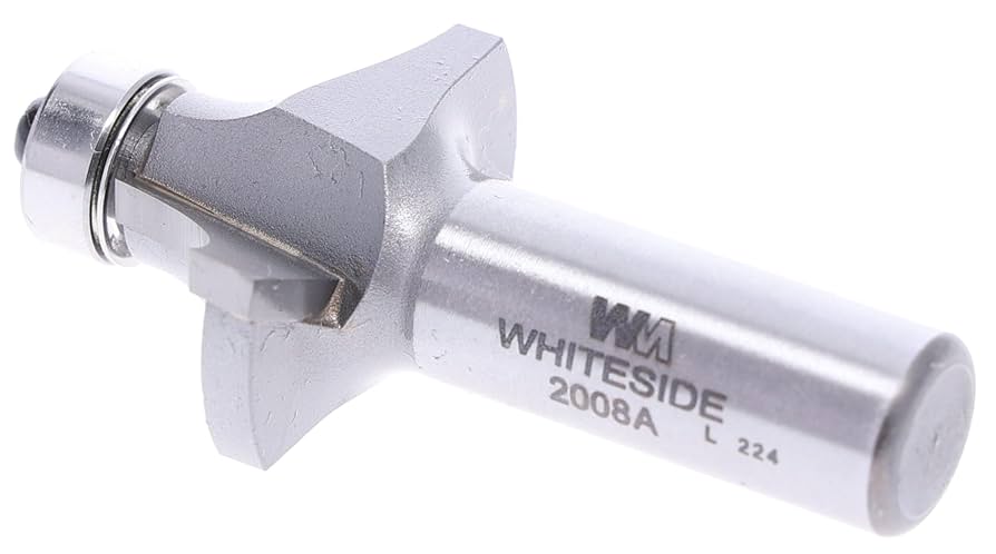 Whiteside 2008A Roundover Router Bit: 7/16 Inch Radius, 1-3