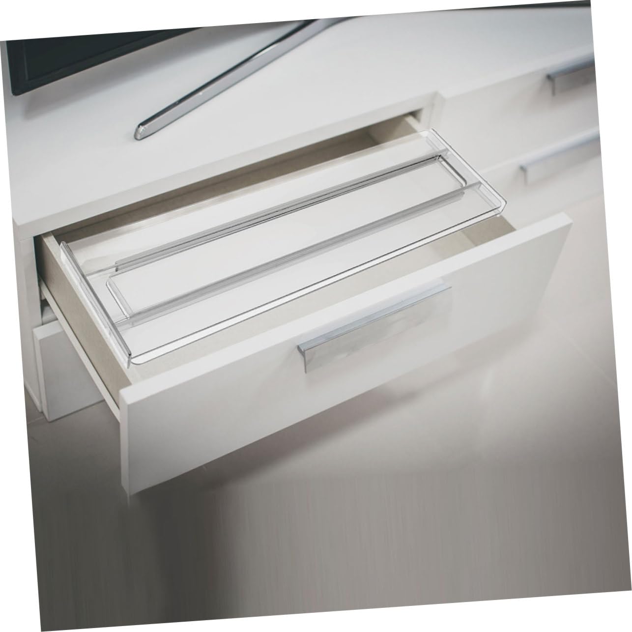 ABOOFAN 8 Verstellbare Schubladeneinteiler und 27,5-52cm aus Ps für Socken für Schrank und Schlafzimmer