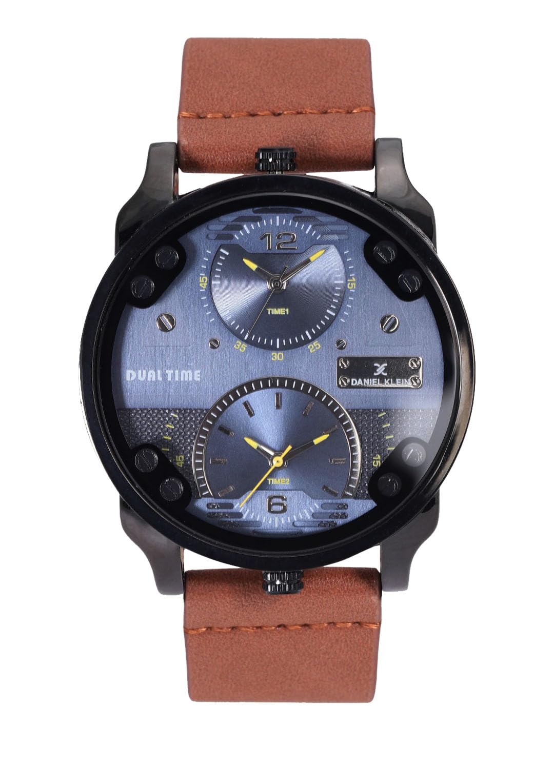 Daniel Klein Analog Blue Dial Mens Leather Watch-Dk11125-5 (B07HFT3WYW) Amazon Price History, Amazon Price Tracker