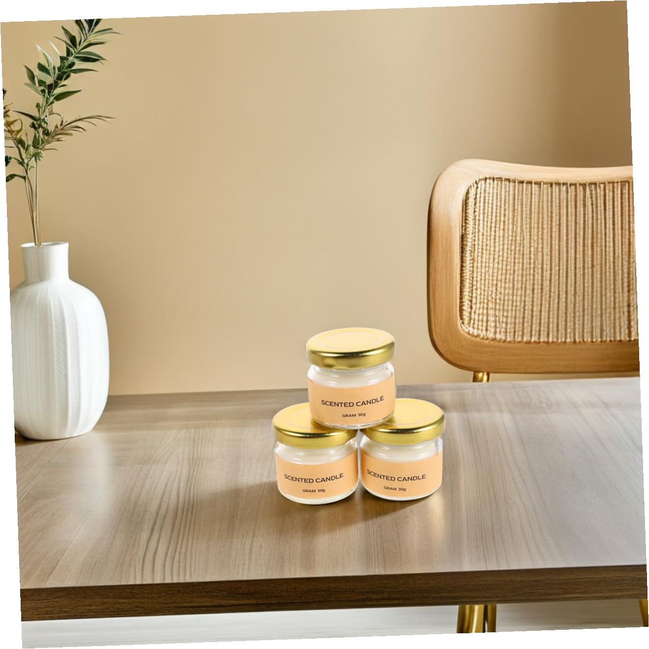 8 Stück-pack Duftkerzen aus Sojawachs für Zuhause und Zimmer