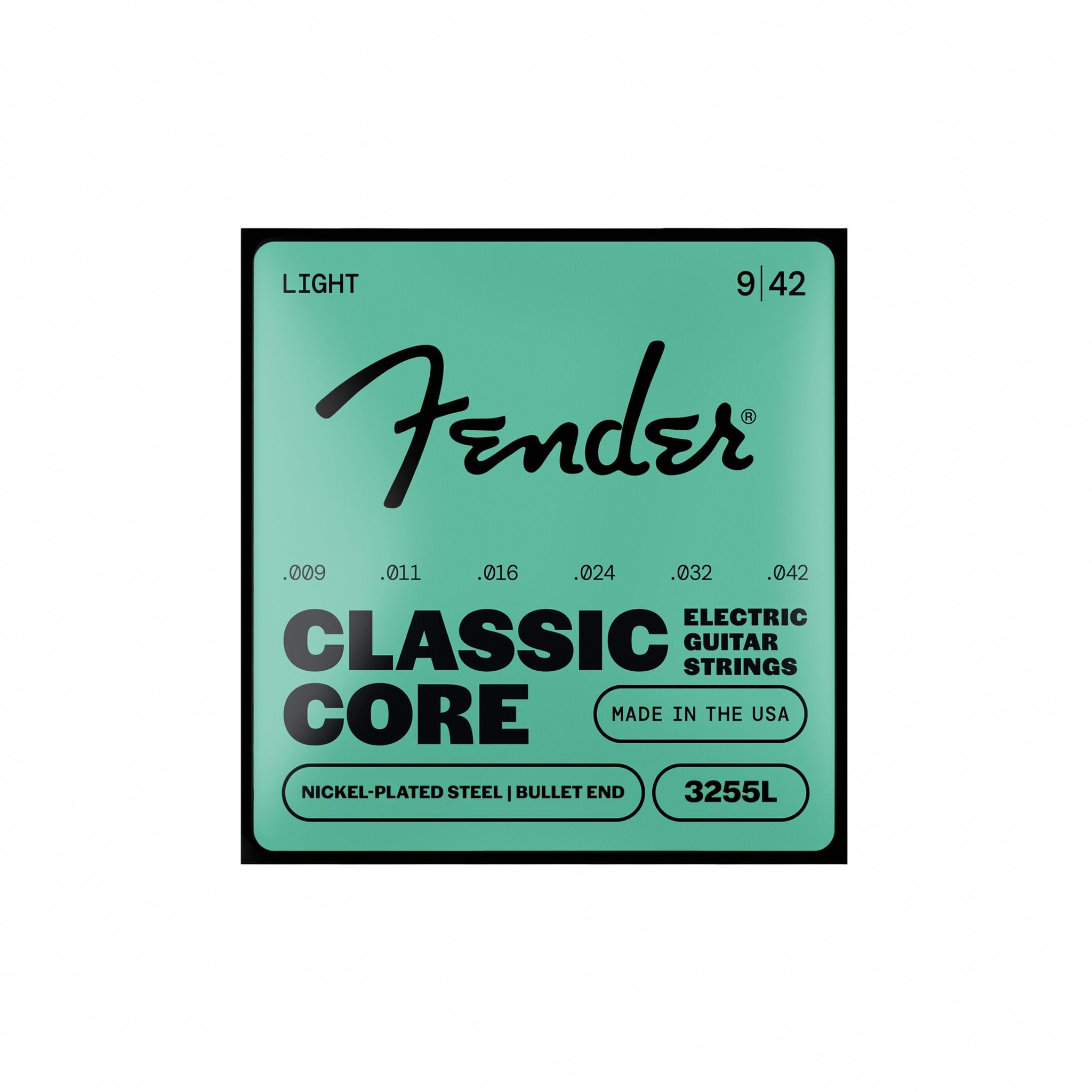 Fender 3255L Classic Core Nickel Plated Steel/Ballend 009/042