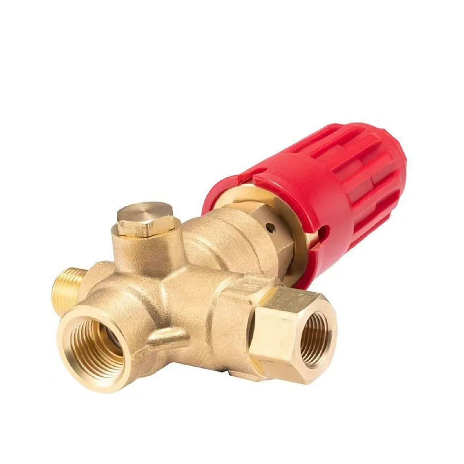 350 Bar Regulador Bomba Triple Pistón, Válvula Descarga | Conjunto válvula unloader, by-pass hidrolimpiadora, control caudal ajustable, capacidad 40LPM, accesorio bomba