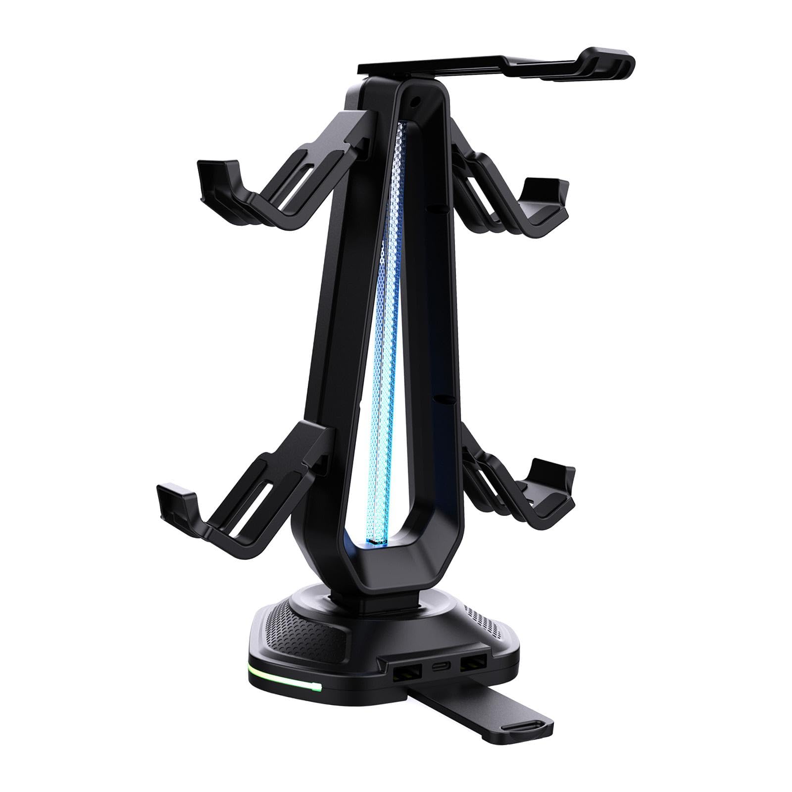 club bollywood®headphone holder gift setup accessories husband rgb controller headset stand|consumer electronics|portable audio & headphones|headphone parts & accessories
