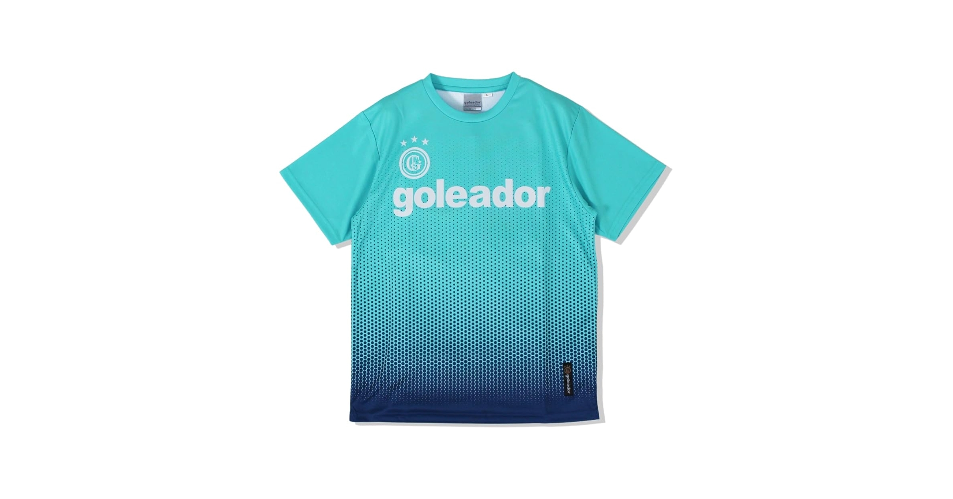 イタリア購入 夏空スカイブルーグラデーション総レースTシャツ イタリア購入 夏空スカイブルーグラデーション総レースTシャツ