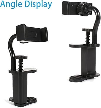 Guitar Mobile Stand 6x5x15cm Pp Guitar Phone Mount, Guitars Phone Holder Clamp, Smartphone Clip Attachment, Phones Holder With Clamp For Streaming Relaxing Traveling Exercising Watching