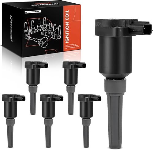Miniatura 9 de A-Premium Paquete de bobinas de encendido del motor compatible con Jaguar Vanden Plas XJ6 XJR 1995-1997, XJS 1995-1996, L6 4.0L