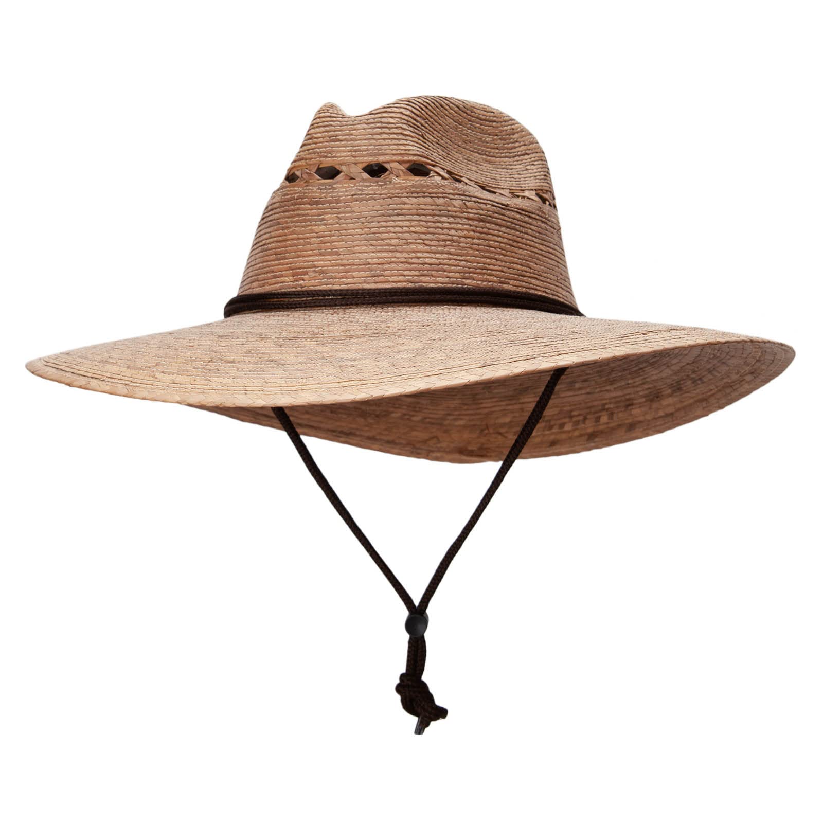 Jeanne SimmonsUnisex-Adult Fedora Hat, Large Brim, Palm Braid, Sun Protection