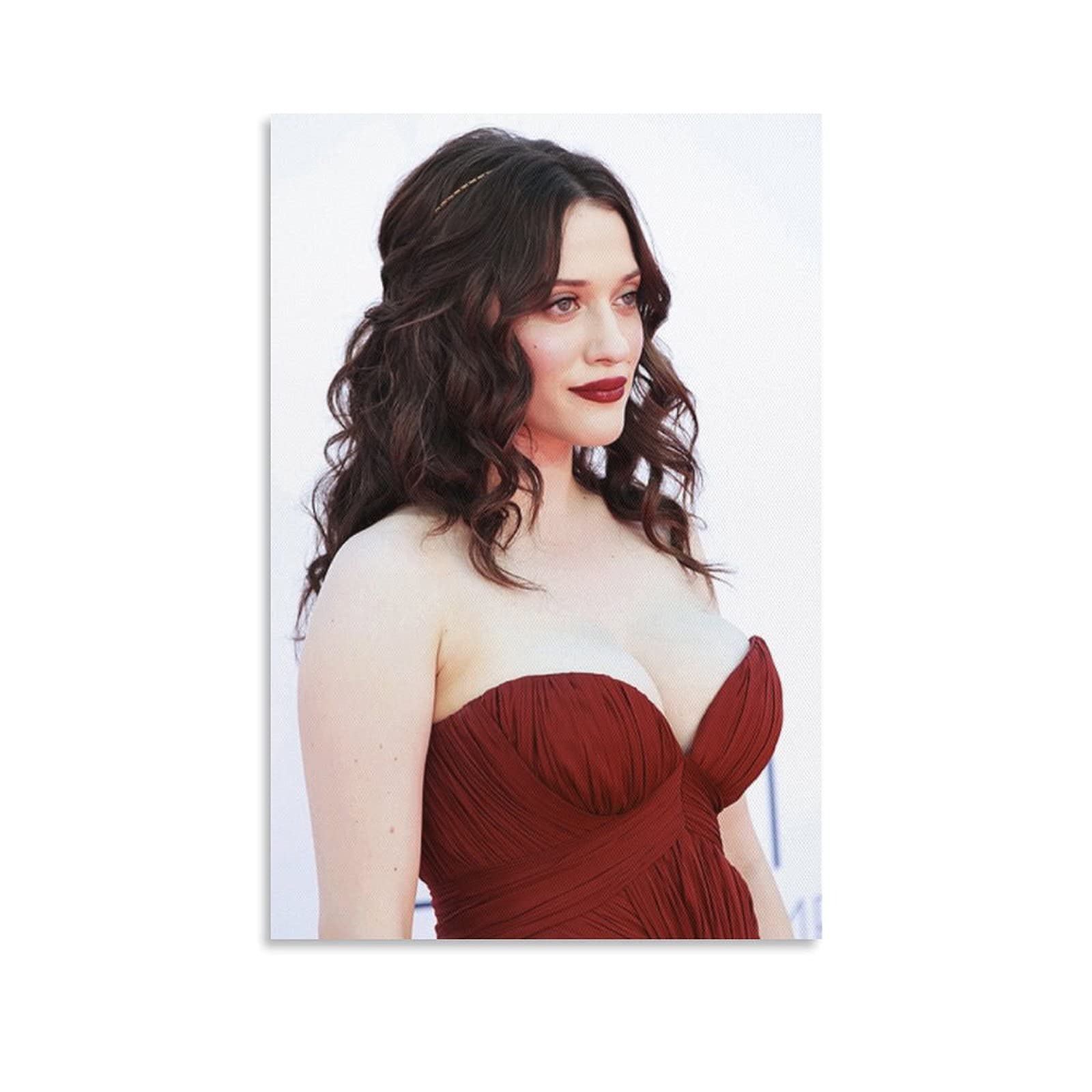 kat dennings red dress JIUHUI Kat Dennings Actress Poster Life Photo Red Dress Canvas Art Poster  and Wall Art Picture Print Modern Family Bedroom Decor Posters  12×18inch(30×45cm) : Amazon.ca: Home
