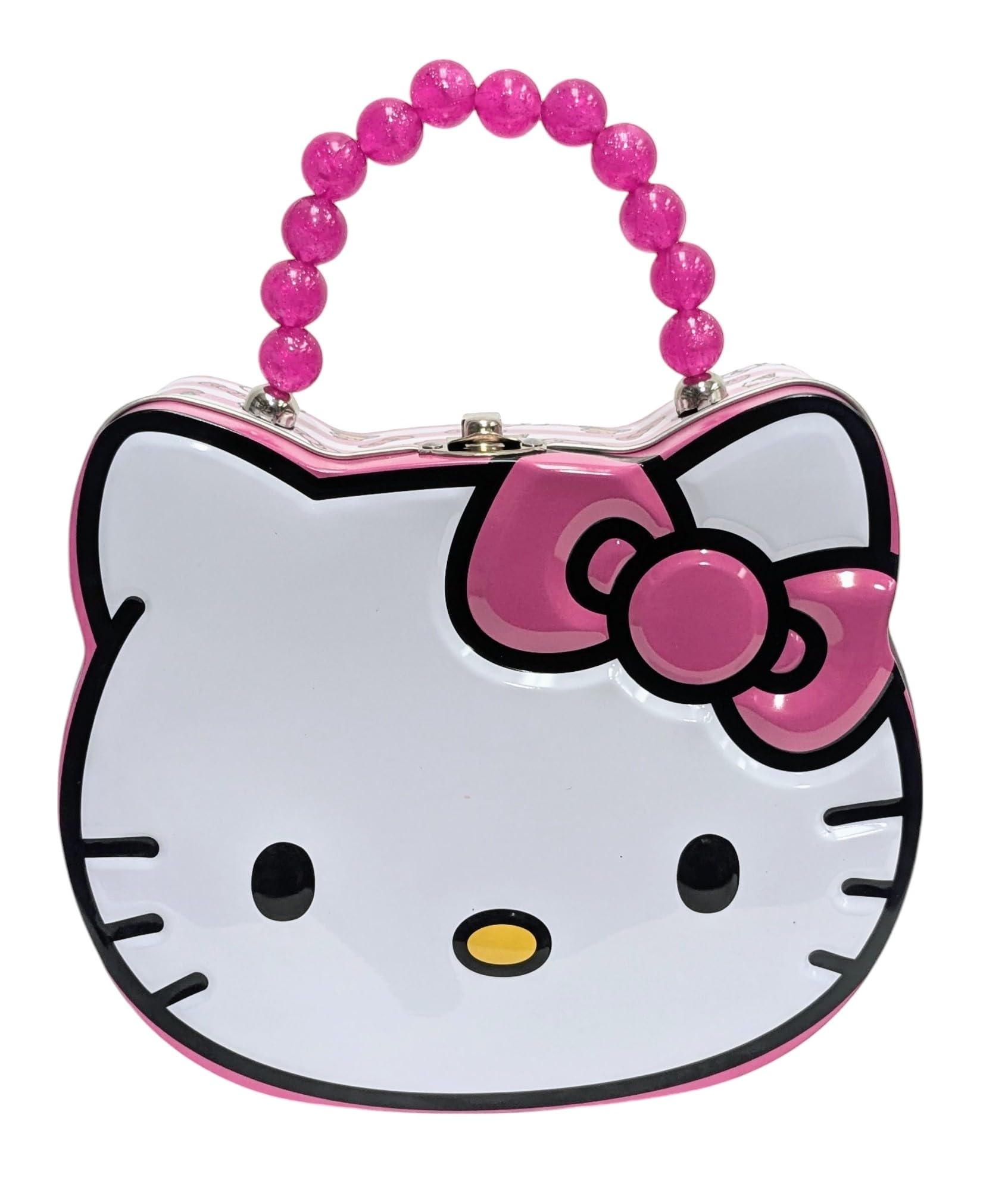 Amazon.com: Hello Kitty Head Shaped Tin Carry All with