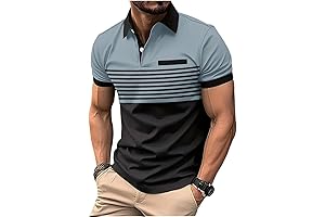 Style and Function: Men's Color Block T-Shirt for Multipurpose Use