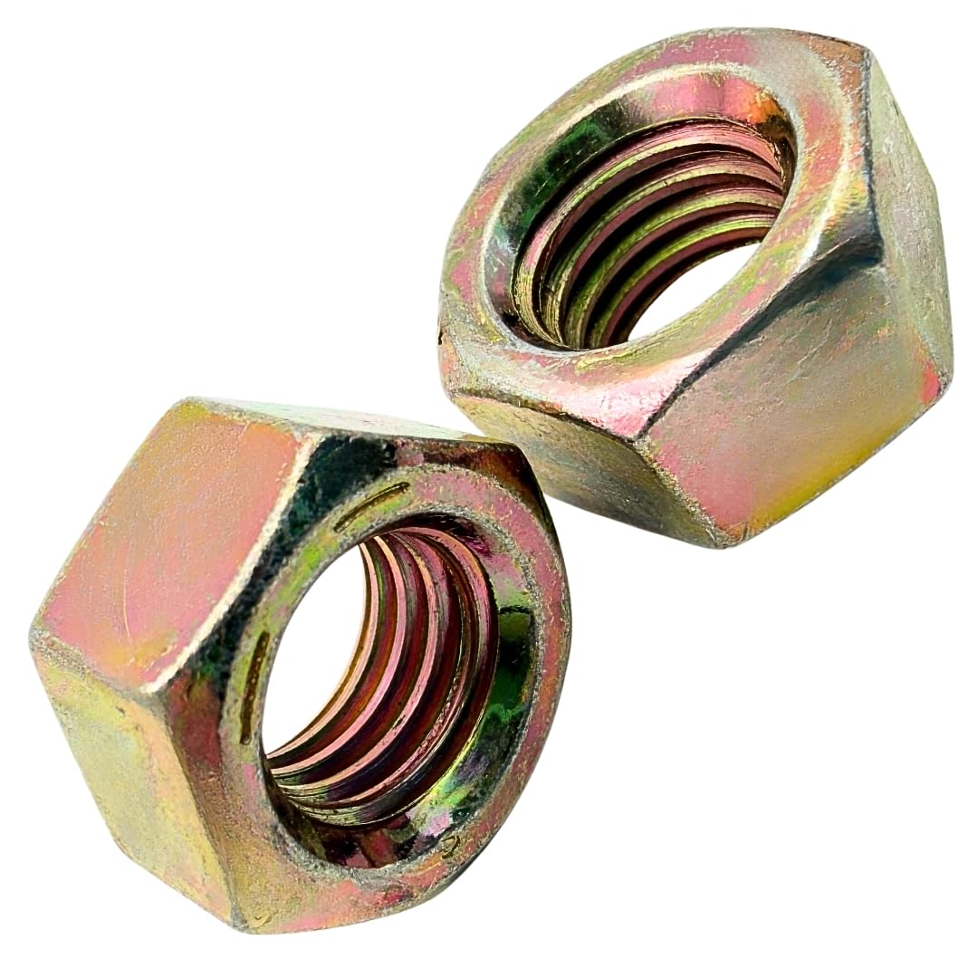 1/2-13 Flange Nuts (25 Pack) – Grade 8 Built-in Washer Nuts Coarse Thread for Fast, Even Clamping on Frames, Brackets & Heavy Assemblies SAE J995 0.5"