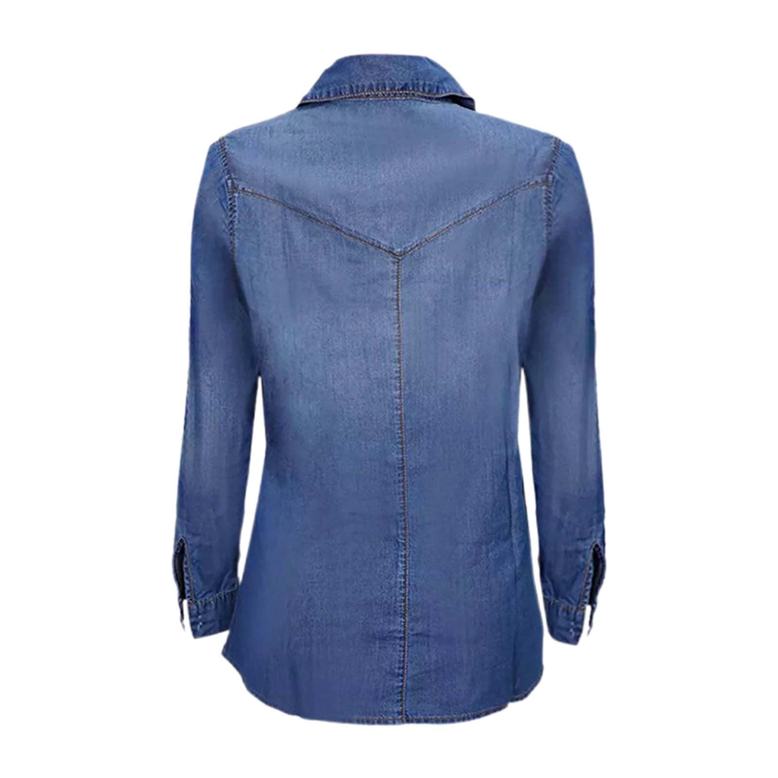 Genérico Blusa Mujer Blusas T Shirt Sueltas Camisa Holgado Informal Tallas Grandes Camiseta Cómoda Túnica Elegantes Transpirable Camisas Top Slim Fit Casual De