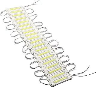 HTharros 24V LED ダウンライト タイヤ灯 作業灯 路肩灯 ランプ トラック 防水 マーカー スティック 形状 カスタム ホワイト 20個 セット