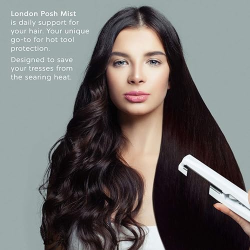 Miniatura 5 de The Runway Look Action Posh Mist - Spray de protección contra el calor plancha plana y protección para el cabello seco protector térmico  spray para