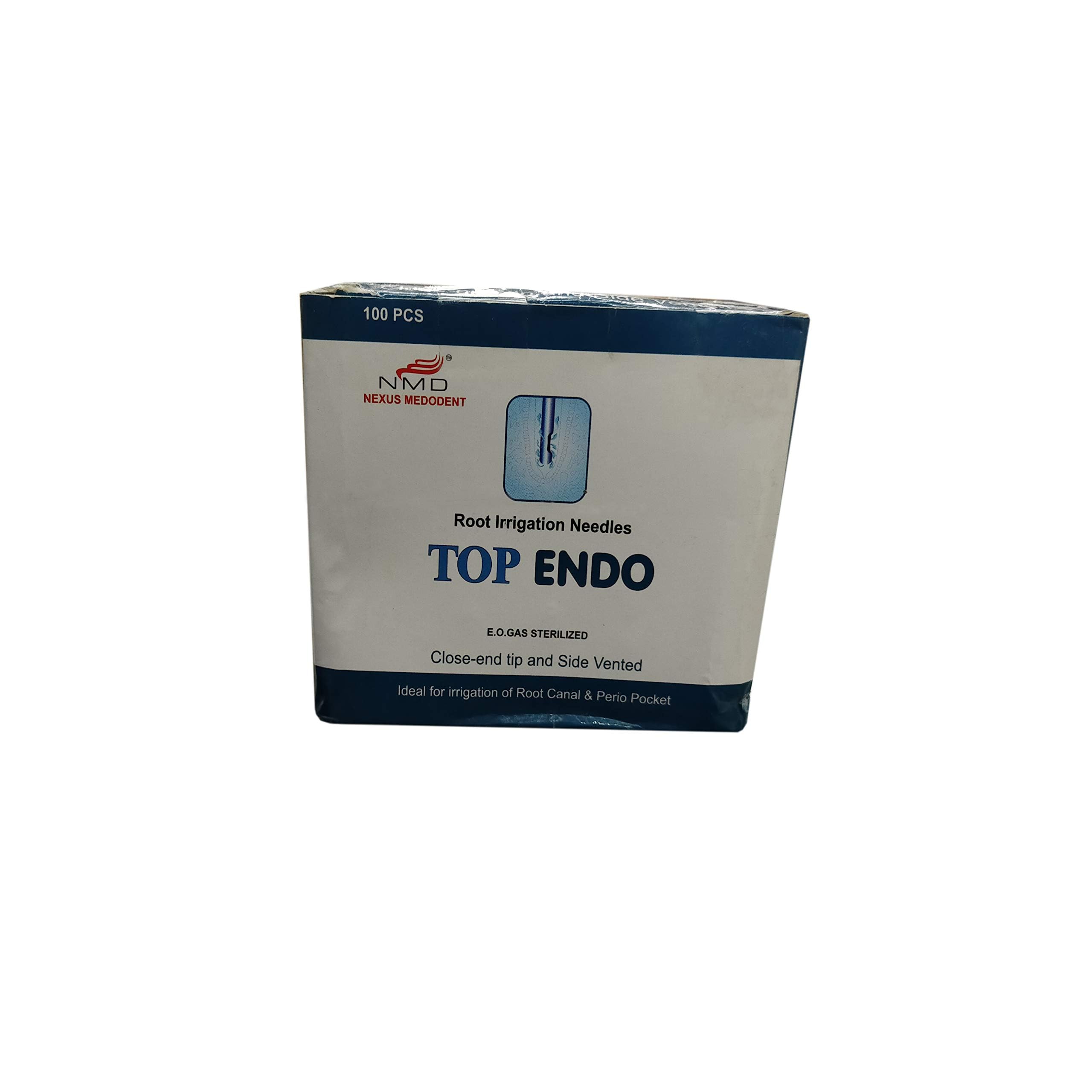 DENTAL TOOL Root Irrigation Needles Side Vented (Top Endo) (Pack Of 25 Pcs)