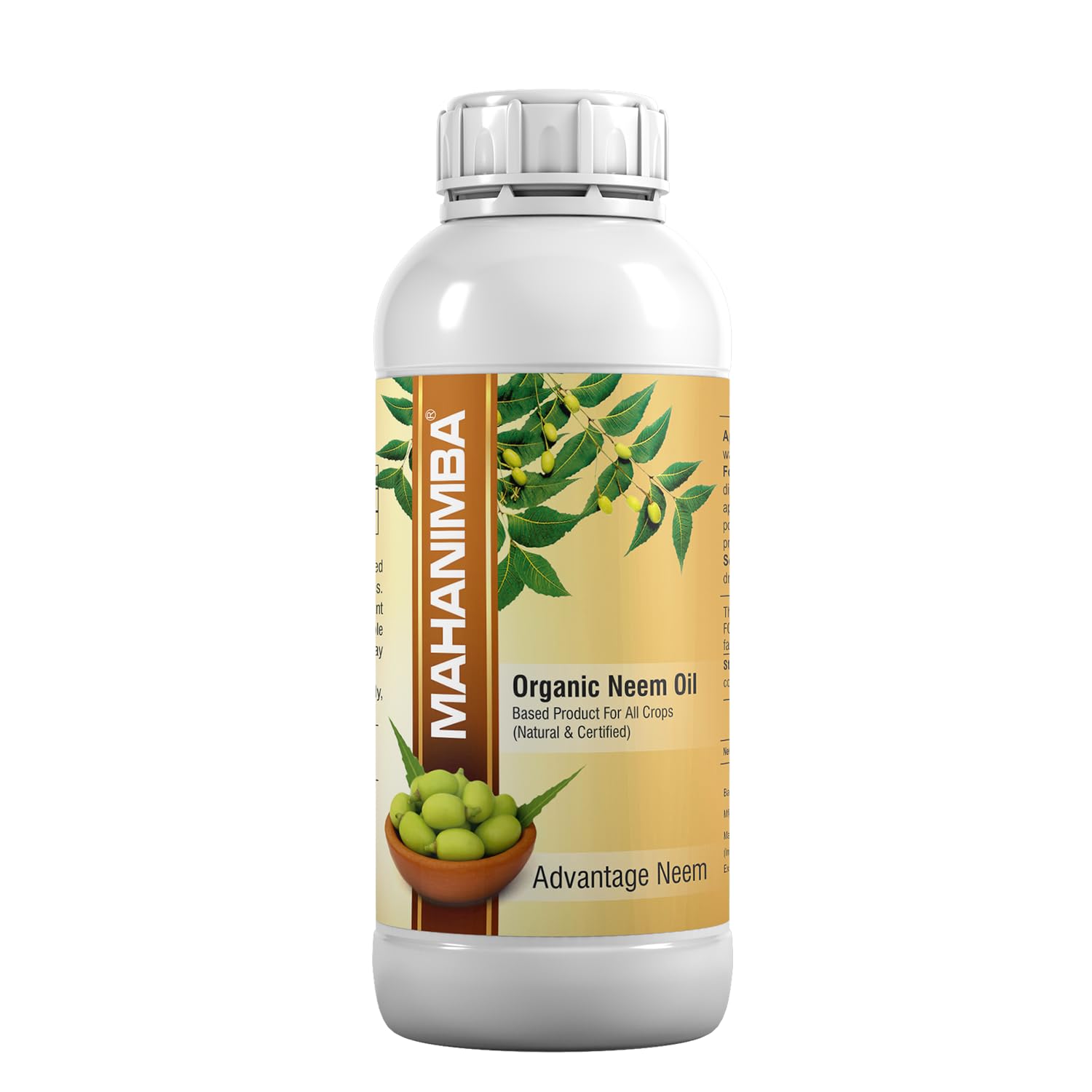 Aryabio Mahanimba Neem Oil 1 Litre | Anti-feedant for All Plants (liquid), Organic and Water-Soluble, Perfect for Gardening and Farmng, For all Plants (B0BT1RHR1J) Amazon Price History, Amazon Price Tracker