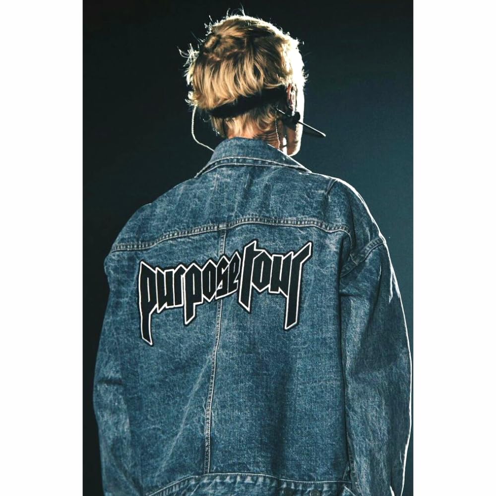 POSTER WALLAH justin Bieber Poster for Home Office and Student Room Wall | Aesthetic Poster | Wall Decor AMSD05 (18X12 inch) (justin Bieber 6)