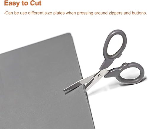 Miniatura 6 de Alfombrilla de silicona de 15 x 12 pulgadas para prensa de calor de 0.33 pulgadas de grosor para máquina de transferencia de calor para Cricut