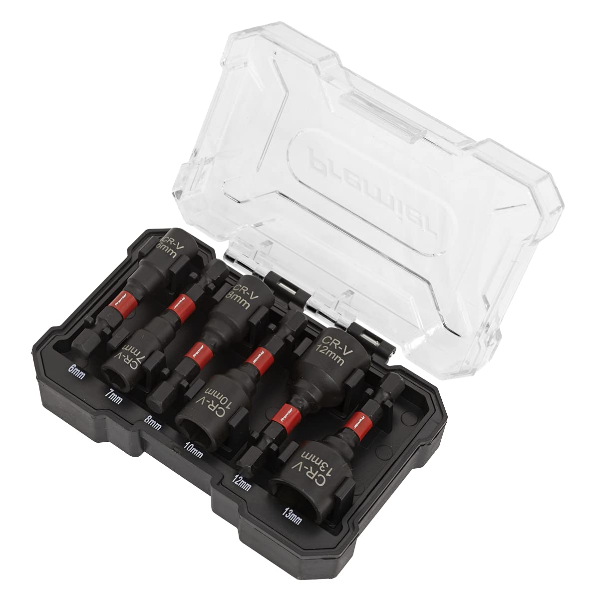 Sealey Nut Driver Set 6Pc Impact Grade