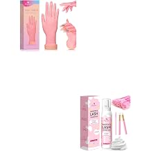 Buqikma Nail Practice Hand + Whipped Lash Cream Shampoo Kit