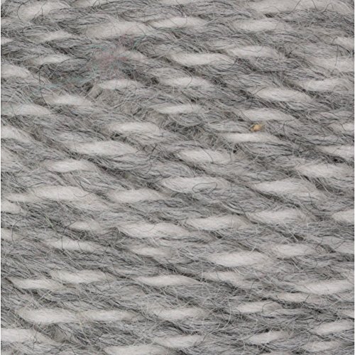 Image of Patons Classic Wool Yarn, 3.5oz, Gauge 4 Medium, 100% Wool Light Grey Marl - For Crochet, Knitting & Crafting
