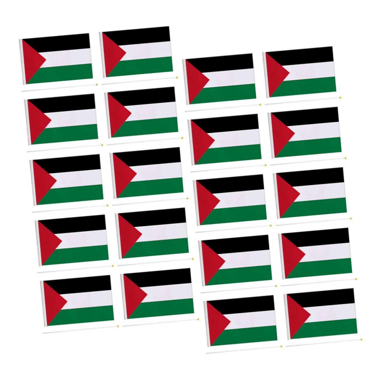 Banderas de Palestina portátiles de mano solucionan la decoración de eventos