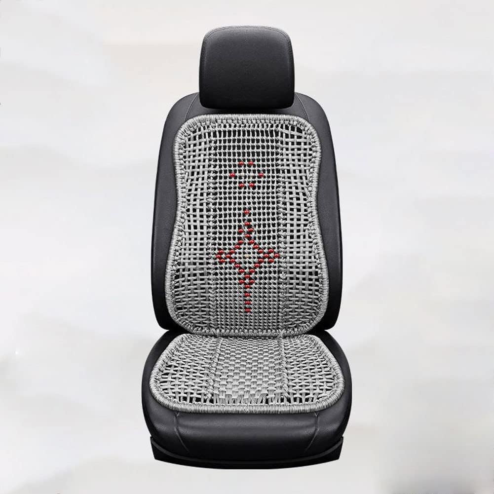 HYQHYX car seat Cushions for Driving Handwoven Car Seat Cushion, Comfortable and Breathable, Office Seat Cushion with Non-Slip Bottom Car Driver Home Chair Cushion(Color:2,Size:)