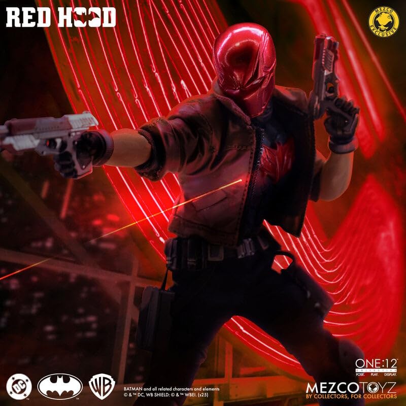Mezco One:12 Collective Red Hood | Amazon.com.br