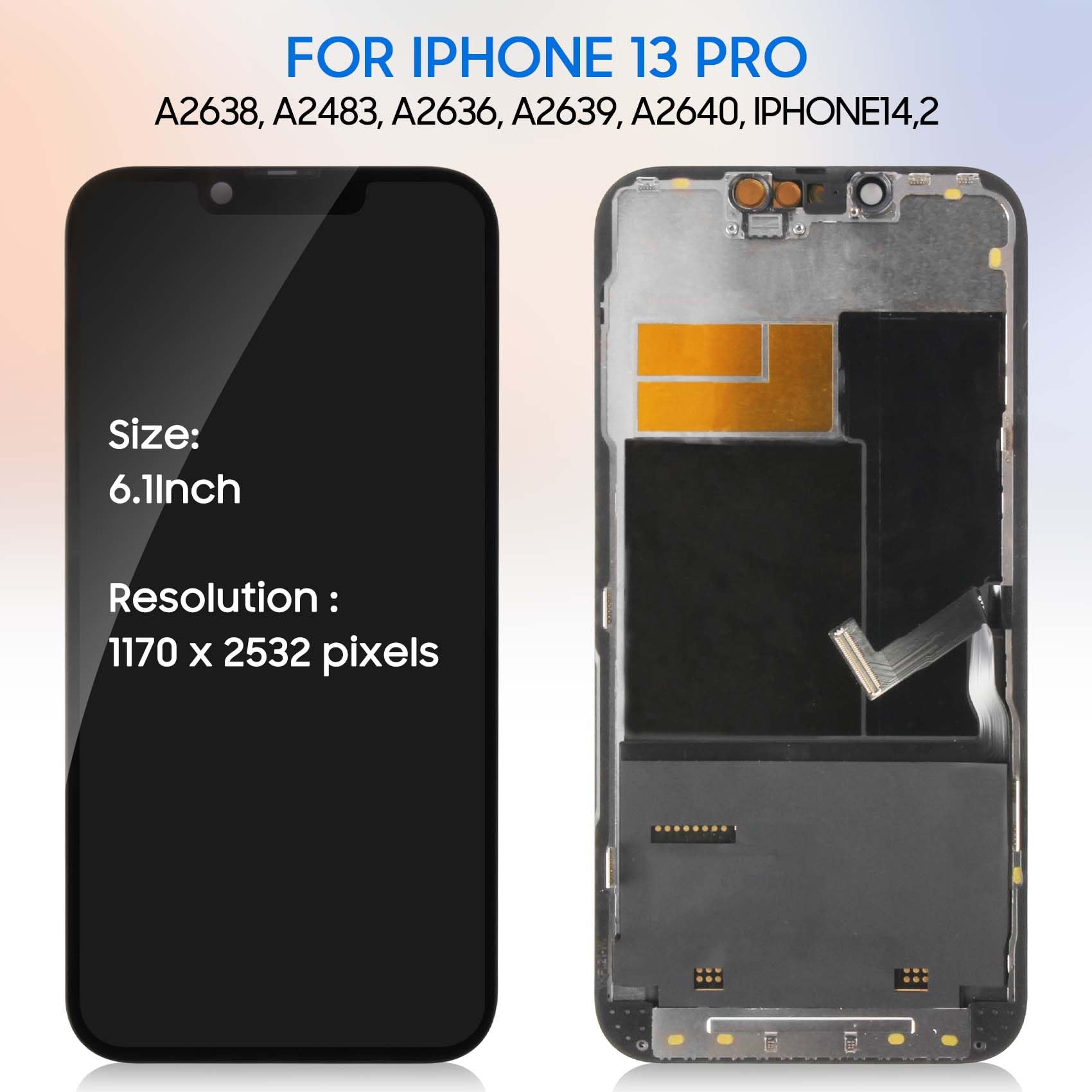 【コロン】iPhone13 LCD Display for iPhone 13 Pro 6.1