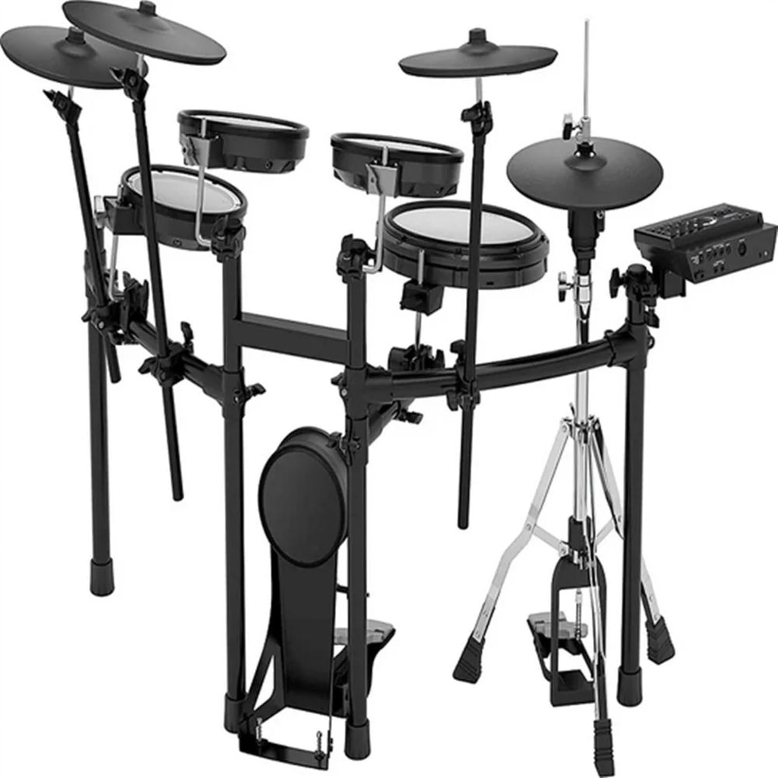 Baterias Electronicas Profesionales Batería Electrónica Flexible Y Ajustable 5 Baterías Y 4 Platillos Con Sistema De Audio Inteligente