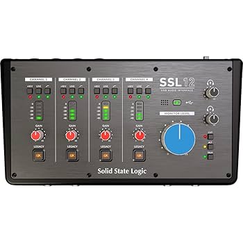 SolidStateLogic SSL12 オーディオインターフェース　中古品 SolidStateLogic SSL12 オーディオインターフェース 中古品