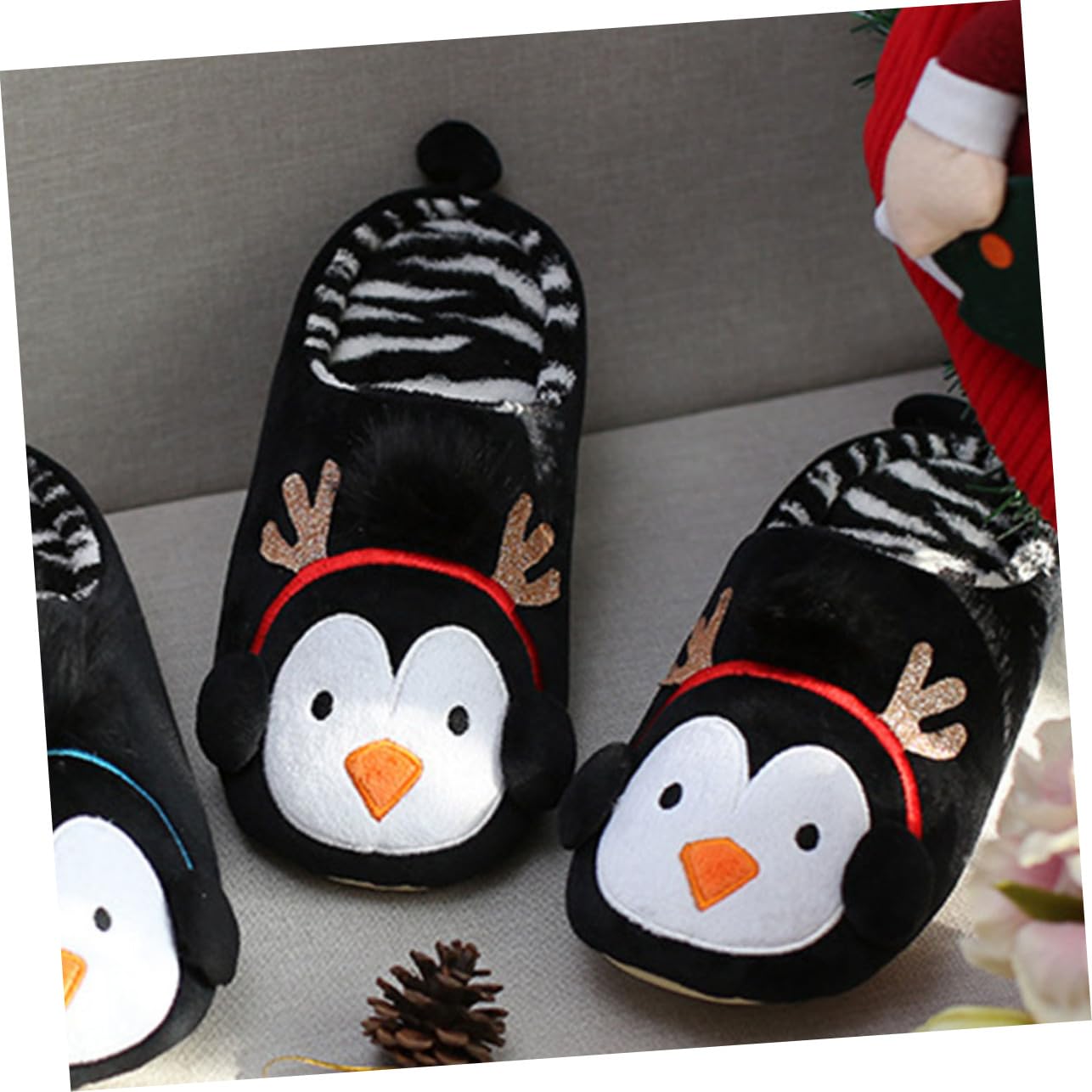 Pantofole Da Casa Calzini Pantofola Per Calda Pantofola Pantofole Invernali Per Pantofole Calde Pantofola Invernale Per Peluche Accogliente Black