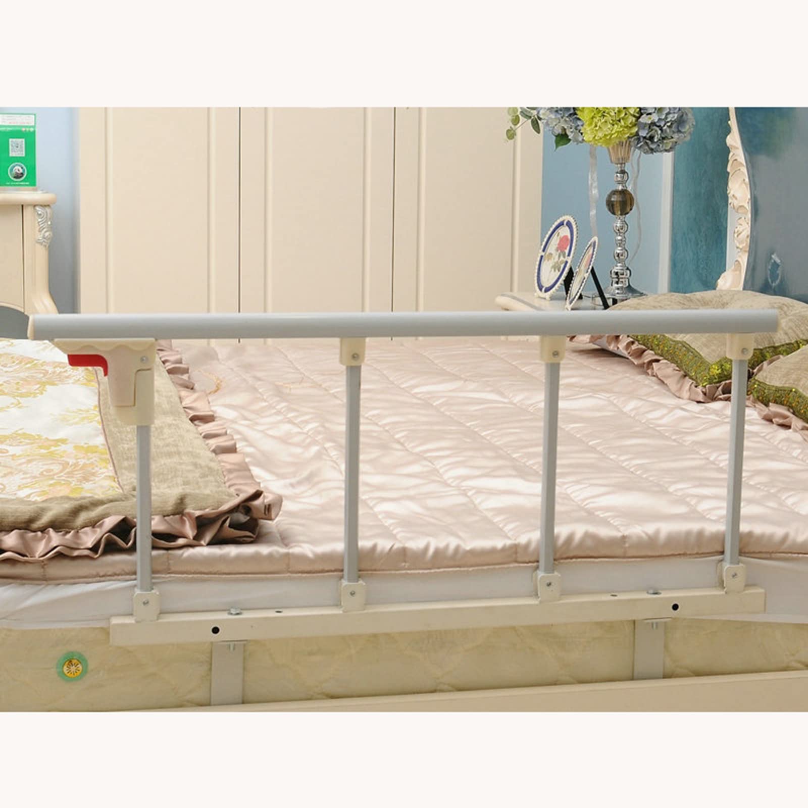 Barra di Sostegno Pieghevole per Letto ospedaliero, Maniglia di Sicurezza per sponda del Letto per Anziani, Adulti e Bambini, dispositivi di Assistenza Medica, sponde del Letto per