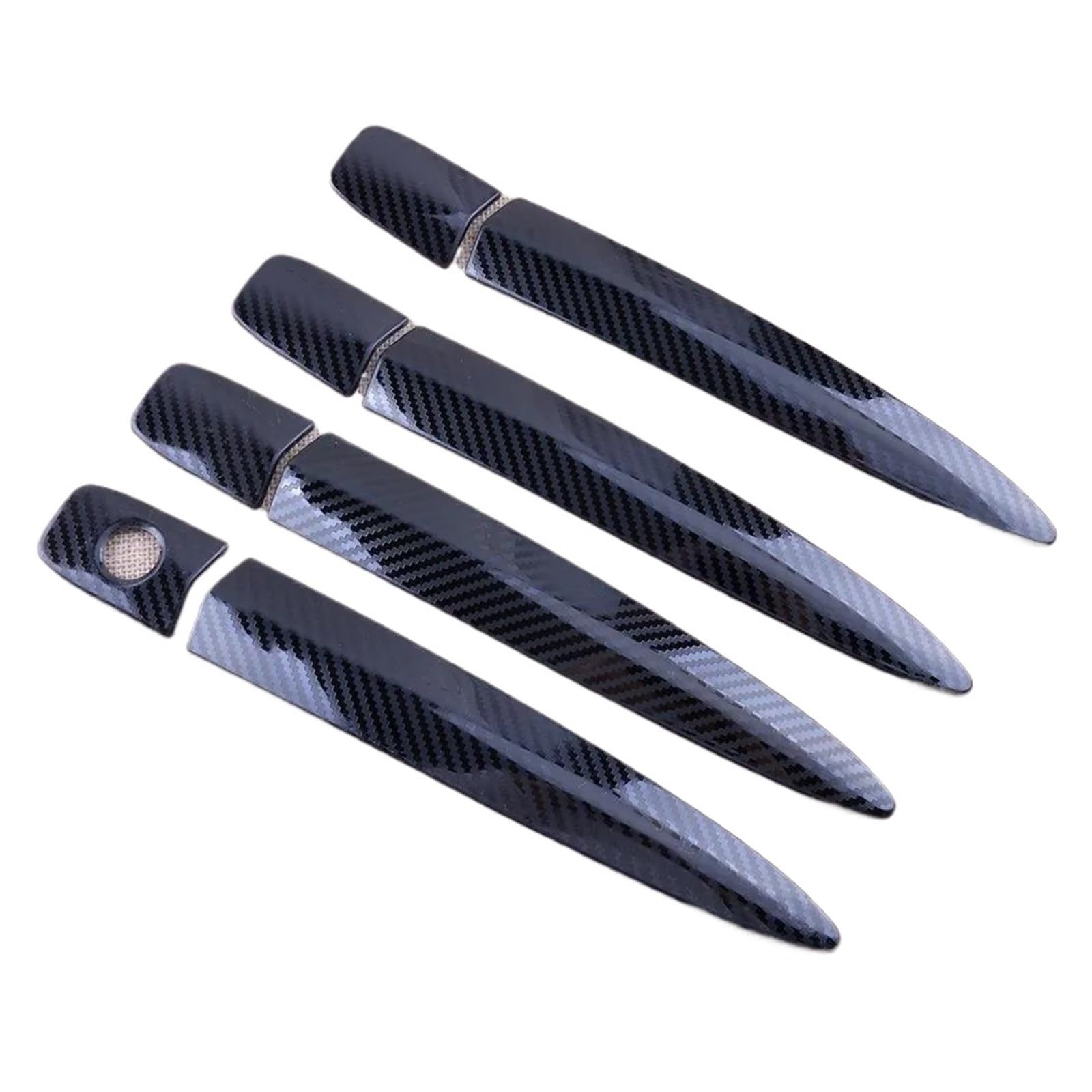 GETPZPZHMQ Car Exterior Door Handles for Nissan for Sentra 2013-2019 Car Exterior Door Handle Cover Trim