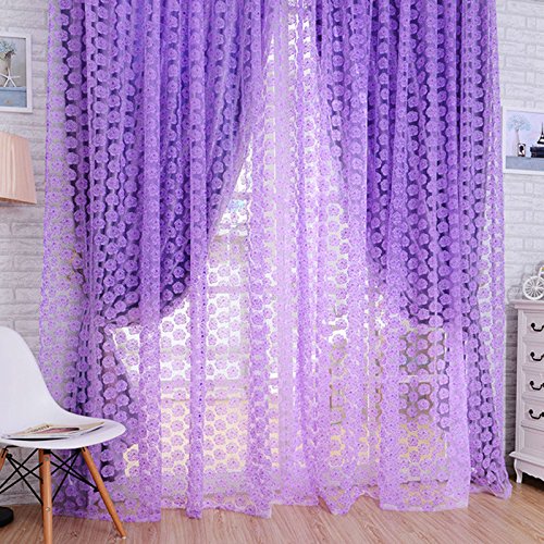 Generic Tulle Window Screens Door Balcony Shop Window Display. Curtain,Sheer Drape Panel Scarfs Valances For Living Room Curtains-image-27