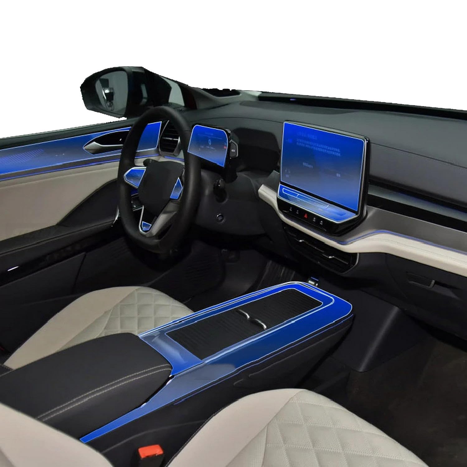 Film TPU Volkswagen ID.6 CROZZ voyagez l'esprit tranquille