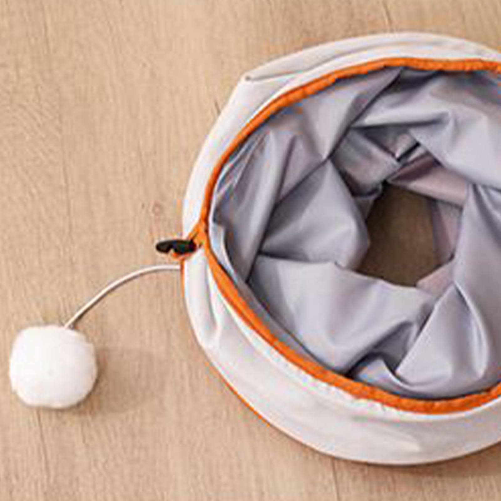 Tunnel pour Chat, Pliable avec Balle Tubes et Galeries, Tente Anti-Griffes d'Enrichissement Mental pour Outil d'Entraînement