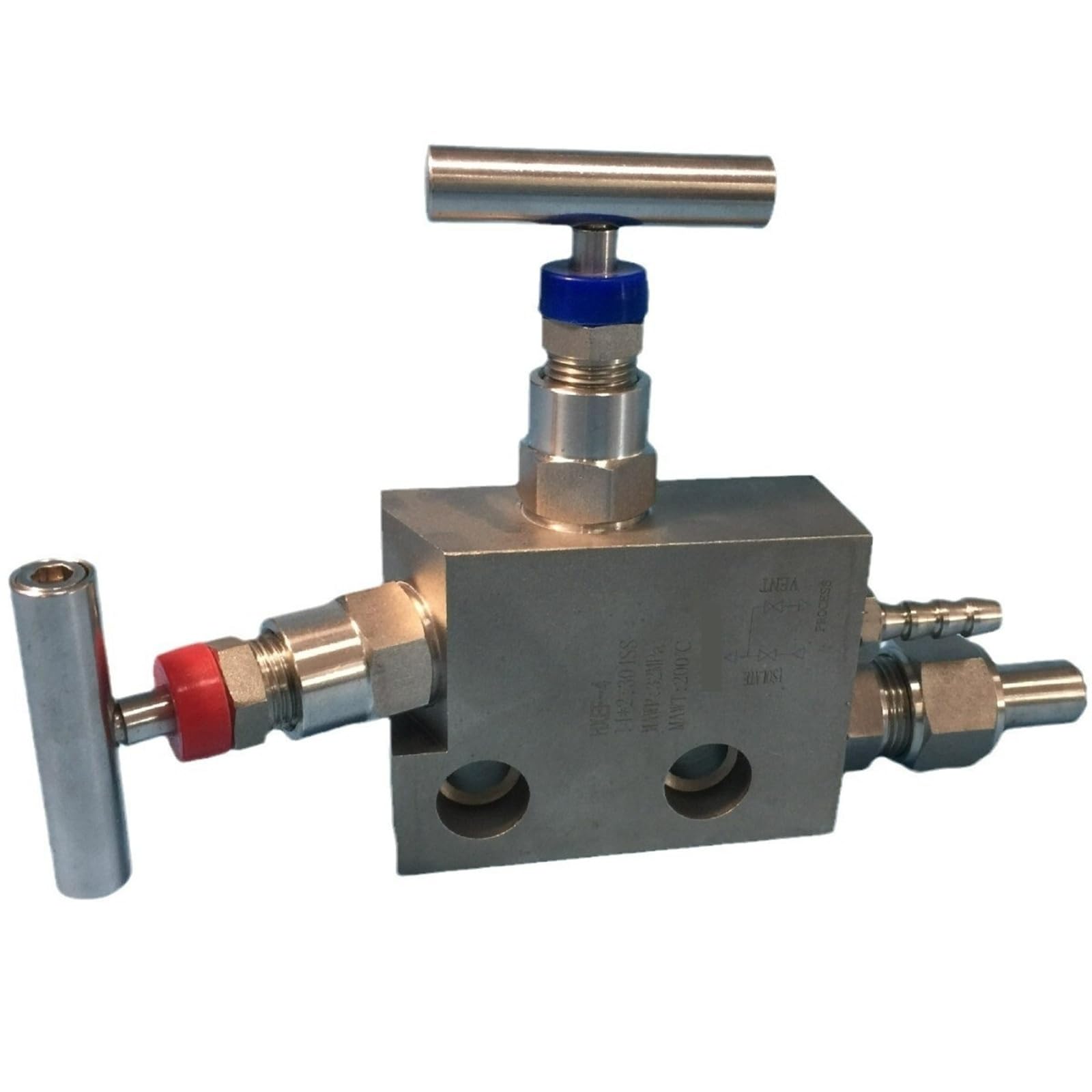 Belovek One Color Integrated Two Valve Group Ef-4 Needle Globe Eja Stainless Steel 3