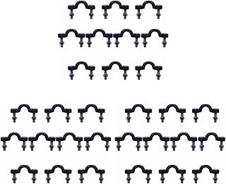 BESPORTBLE Stainless Steel Set Stainless Steel Set 150 Pcs Nylon Pad Eye Bimini Boat Pad Eye Boat Deck Strap Tie with Screw Nut for Kayak Canoe Rigging Ocean Kayak Black Outfit