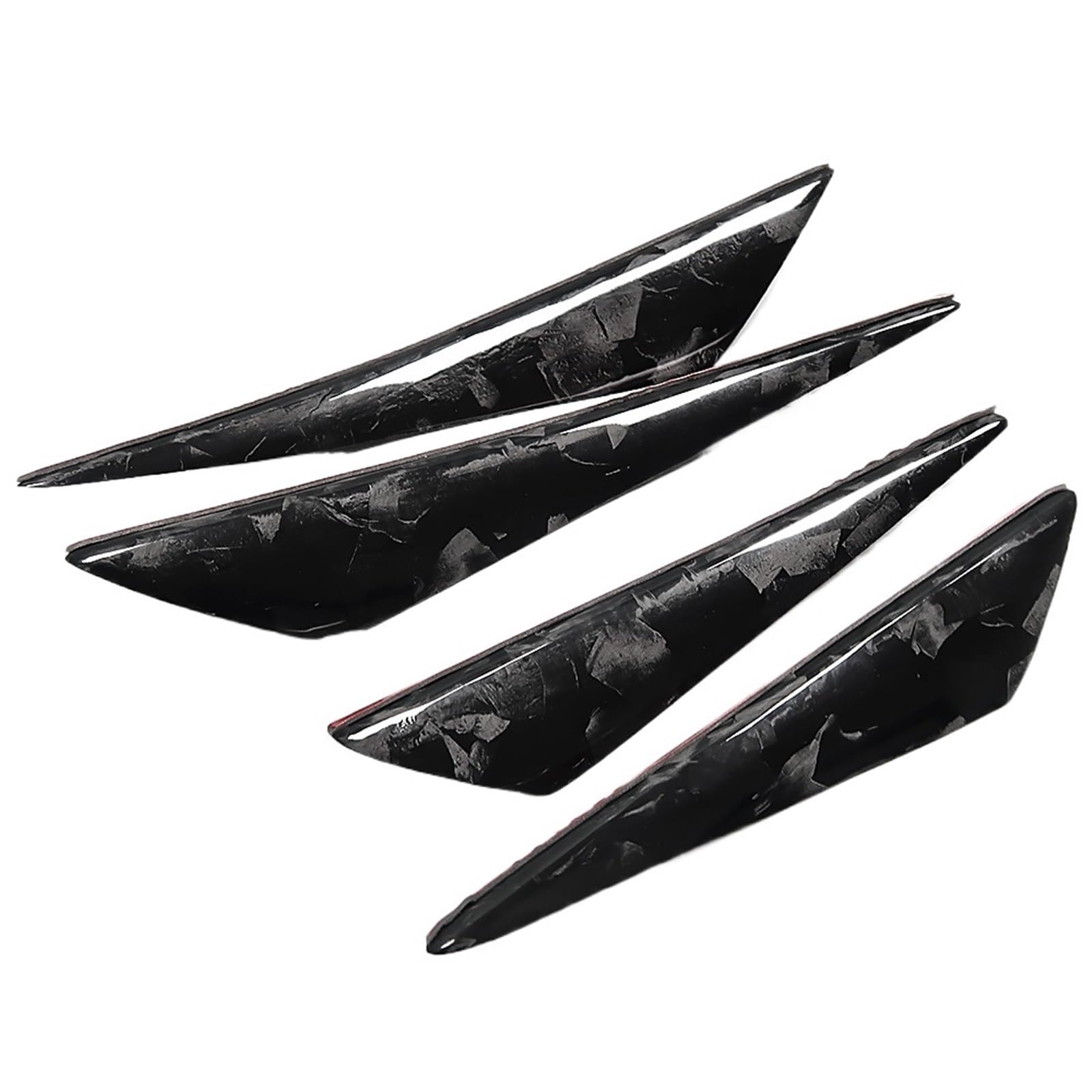 Pasuje do BMW M2 E90 E92 M3 M5 M6 E93 F10 F12 F13 F16 F87 Spoiler skrzydłowy Canard warga ochronna(Carbon pattern)