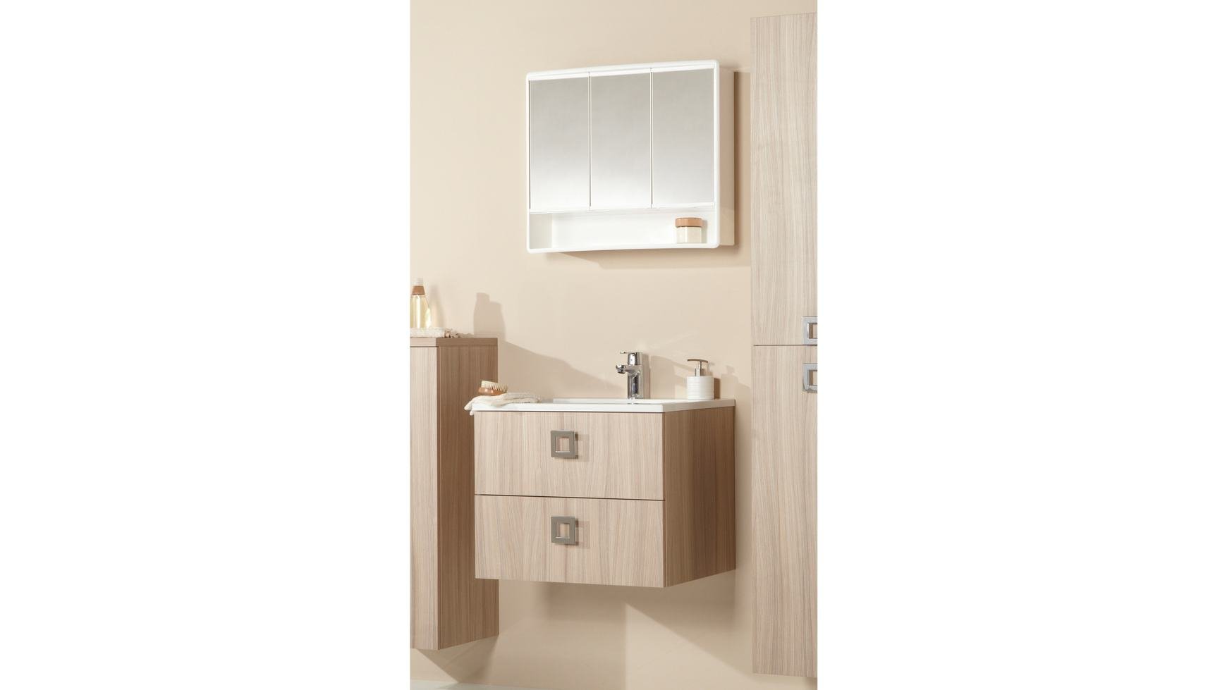 JOKEY armoire à glace Lymo - Largeur 59 cm – blanc - miroir de salle de bain