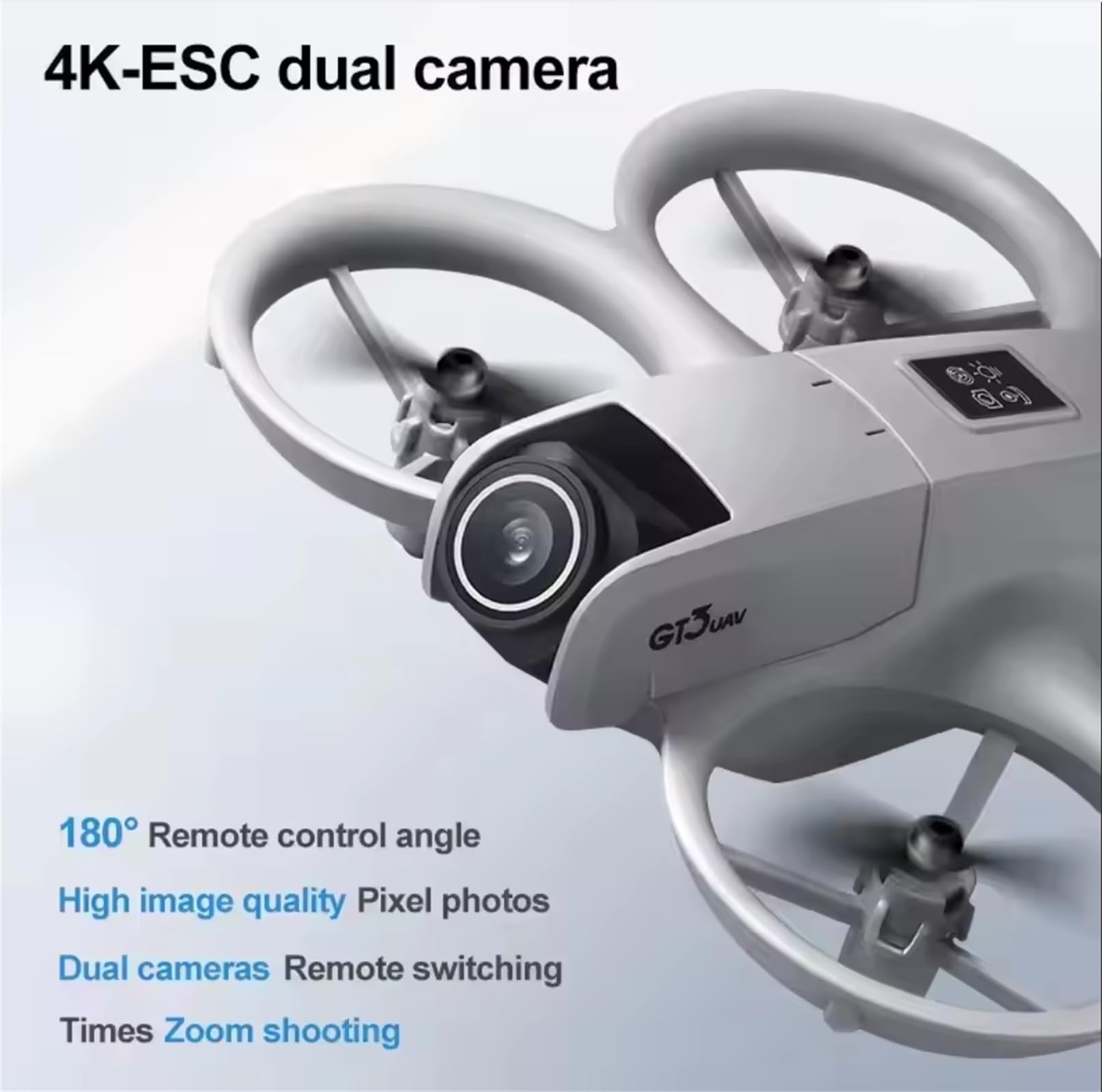 GT3 mini Drone 8K 5G GPS Profesjonalna fotografia lotnicza HD Pilot zdalnego sterowania Samolot HD Podwójna kamera Quadcopter UAV