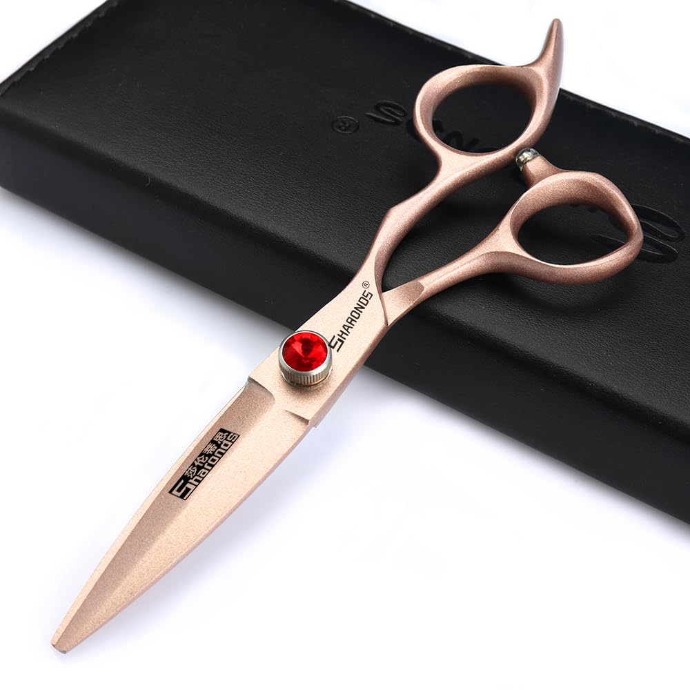 Superscharfe Friseurschere 6 Zoll, stabiles Handgefühl (GE-6C-MGJSL-tz) (6-Zoll-3 Stück)