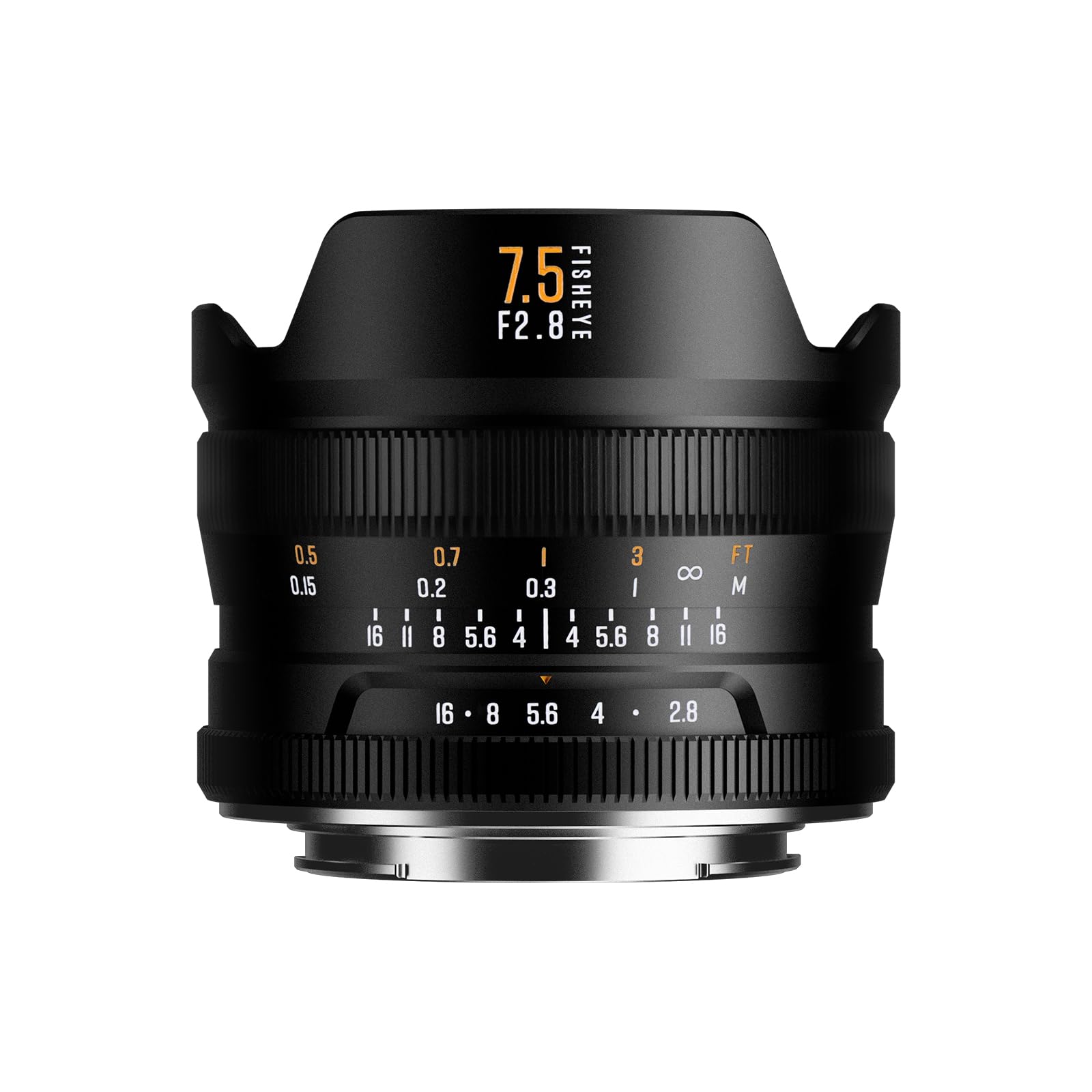 Brightin Star 7.5mm F2.8 IV Fisheye Lens for RF Mount Mirrorless Cameras, Manual Focus Prime APS-C Lens Fit for RF R5 R6 R7 R10 R50 R100-image-22