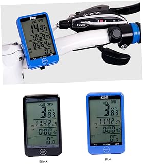 CLISPEED Speedometer Bicicleta Estatica Para Ejercicios Cycling Bike Computer Cadence Road Bike Computer Red Bike Stopwatch Bike Speedometer Computer Odometer Water Proof Rangefinder